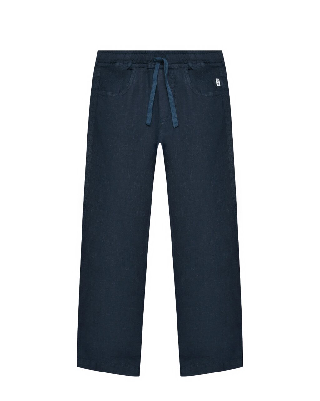 Льняные брюки, синие IL Gufo от компании Admi - фото 1