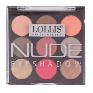 LOLLIS Тени для век Eyeshadow Palette Nude 9