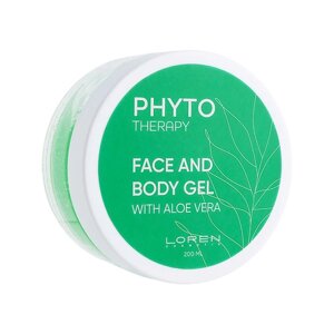 LOREN COSMETIC Гель для лица и тела с алоэ вера серии Phyto Therapy