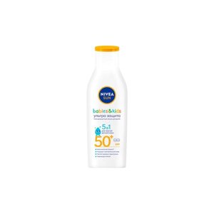 Лосьон солнцезащитный ультра защита для детей SPF50+ Kids Sun Nivea/Нивея фл. 200мл (85856)