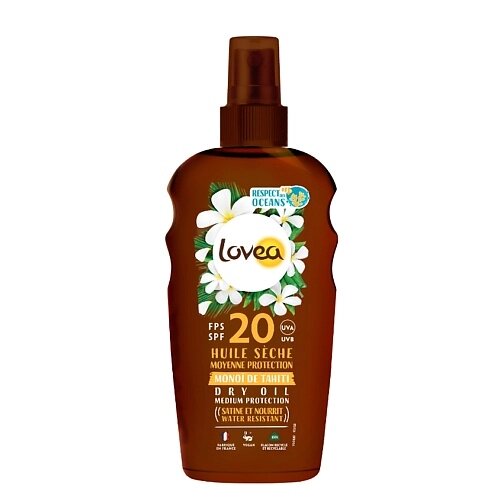 LOVEA Масло для тела сухое с SPF 20 Dry Oil Medium Protection от компании Admi - фото 1