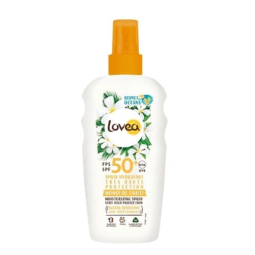 LOVEA Спрей для тела увлажняющий с SPF 50 Moisturizing Spray Very High Protection от компании Admi - фото 1