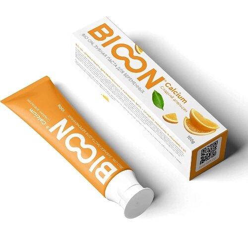 LOVULAR Зубная паста для беременных  с кальцием, сладкий  апельсин 100 от компании Admi - фото 1