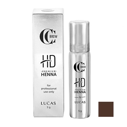 LUCAS Хна для бровей CC Brow HD Premium Henna от компании Admi - фото 1