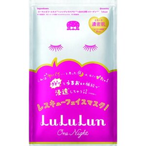 LULULUN Маска для лица увлажняющая Face Mask Lululun One Night Moisture