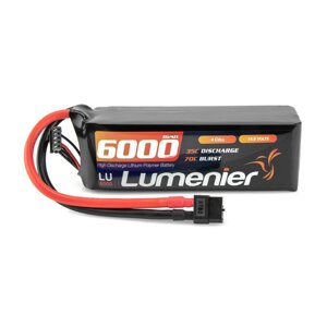 Lumenier 14.8V 6000mAh 4S 35C LiPo Батарея Разъем XT60 для RC Дрон