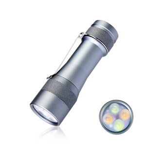 Lumintop FW4x XPL+HI nichia 219C 3150LM вел flashlight 3000K/4000K/4500K/5000K/6500K light color adjustable 18650 mini T