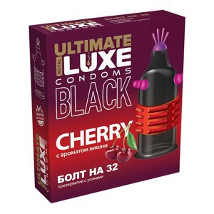 LUXE condoms презервативы luxe BLACK ultimate болт на 32 1