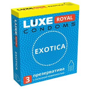 LUXE condoms презервативы LUXE ROYAL exotica 3