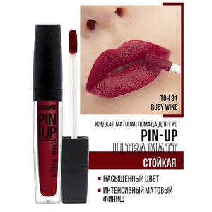 Luxvisage блеск для губ PIN-UP ultra matt