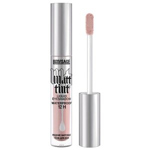 LUXVISAGE Жидкие матовые тени для век 12ч Matt Tint Waterproof 12h Liquid Eyeshadow