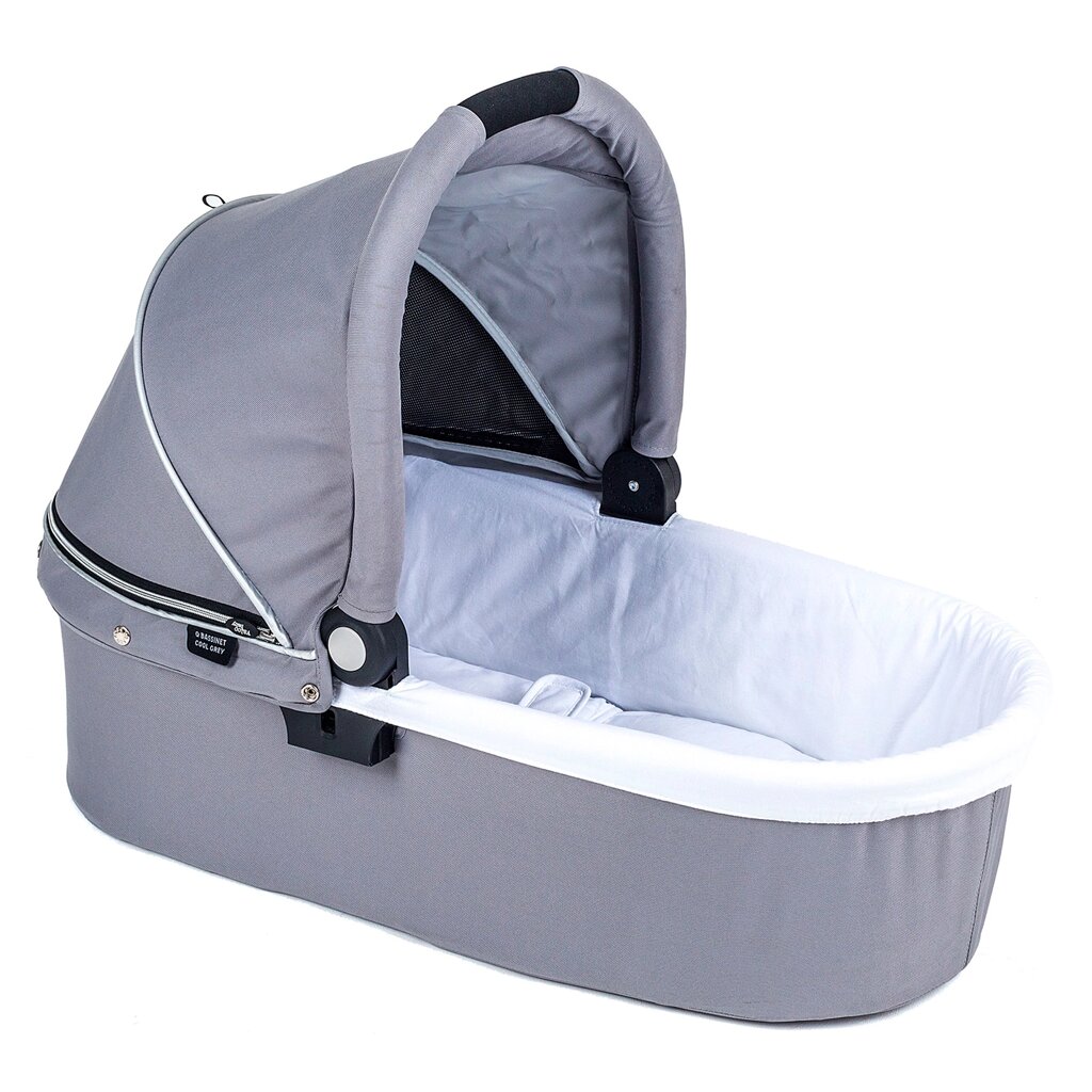 Люлька Q Bassinet для Trimod X, Snap 4 Ultra, Quad X / Cool Grey Valco Baby от компании Admi - фото 1