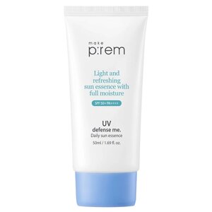 MAKE P: REM Крем-эссенция для лица солнцезащитный UV Defense me SPF 50+