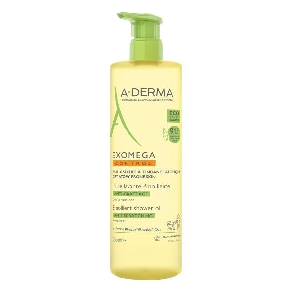 Масло для душа смягчающее Exomega Control A-derma/А-дерма 750мл от компании Admi - фото 1