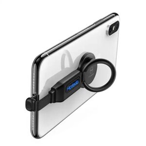 Mcdodo 5 в 1 аудиоадаптер держатель кольца для телефона игровой аудио адаптер для зарядки для iPhone 14 / для iPhone 13