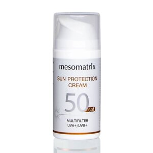 MESOMATRIX Солнцезащитный крем для лица и тела увлажняющий водостойкий SUN PROTECTION CREAM SPF 50 100.0