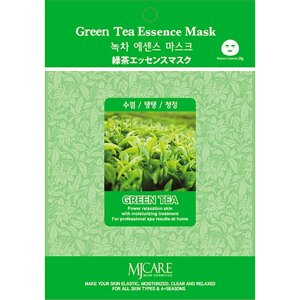 MIJIN MJCARE Тканевая маска для лица с экстрактом зеленого чая 23