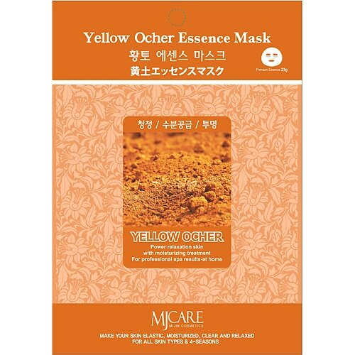 MIJIN MJCARE Тканевая маска для лица с экстрактом жёлтой охры 23