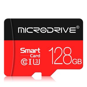 Микродрайв 128G TF Карта памяти Класс 10 Высокоскоростная карта Micro SD Flash Смарт-карта для вождения Регистратор теле