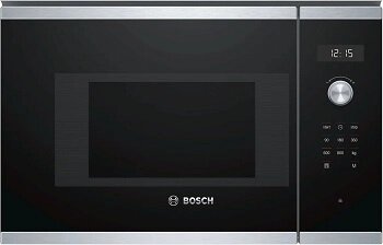 Микроволновая печь встраиваемая Bosch BFL524MS0, черный/серебристый от компании Admi - фото 1