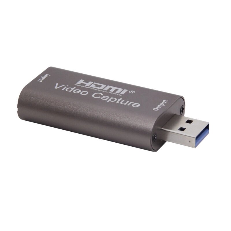 Mini 1080P 60Hz USB2.0 HDMI карта видеозахвата для прямой трансляции камера Запись игры от компании Admi - фото 1