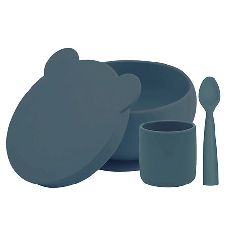 MINIKOIOI Набор посуды для детей Стаканчик Глубокая тарелка Ложка 0+ от компании Admi - фото 1