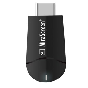 MiraScreen 2.4G + 5G Wireless WiFi HDMI-совместимый адаптер 4K HD Dongle Screen Share Mirror Дисплей для ТВ-телефона And