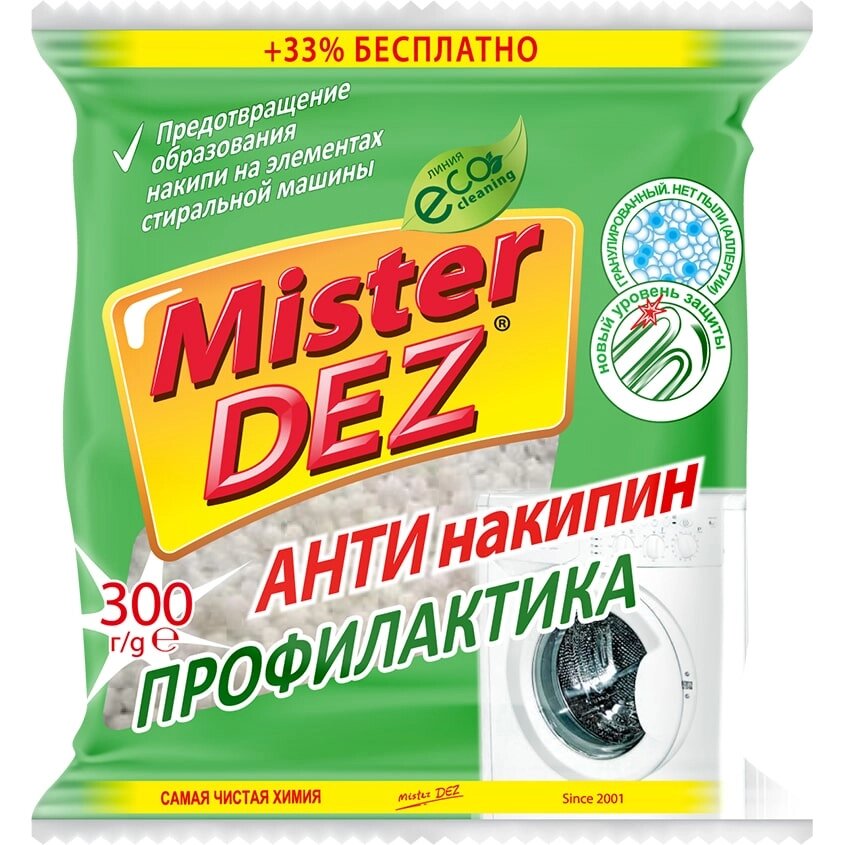 MISTER DEZ Eco-Cleaning Антинакипин профилактика 1000 от компании Admi - фото 1