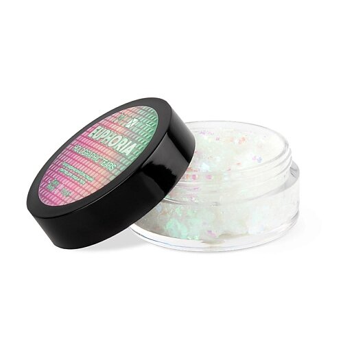 MIXIT глиттер для лица и тела голографический блестящий euphoria glitter FOR FACE AND BODY holographic brilliant