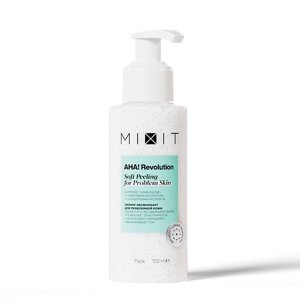 MIXIT пилинг-эксфолиант для лица с гликолевой кислотой 5% AHA! facial peeling WITH glycolic ACID 5%