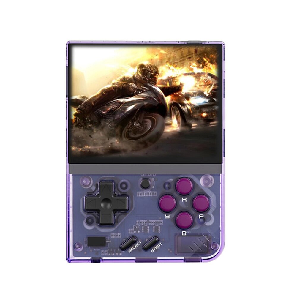 Miyoo Mini Plus 64GB 10000 игр Ретро портативная игровая консоль для PS1 MD SFC MAME GB FC WSC 3,5-дюймовый экран IPS OC от компании Admi - фото 1