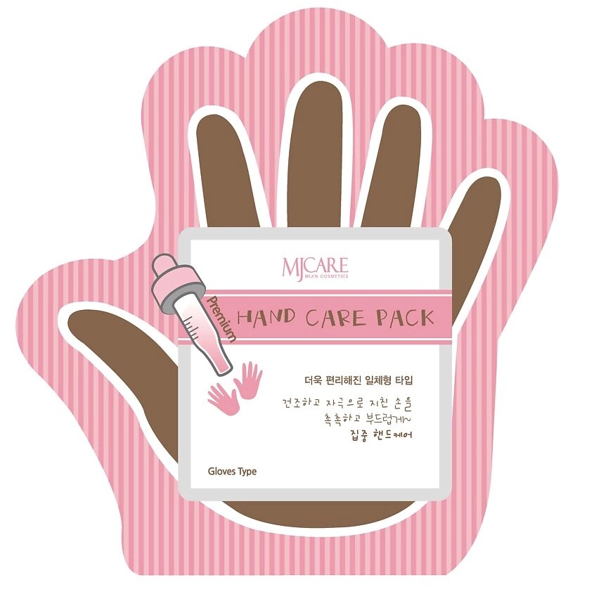 MJCARE Маска-перчатки для рук (Hand care pack), premium 16.0 от компании Admi - фото 1