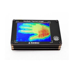 MLX90640 Цифровой инфракрасный тепловизор 3.4 дюймов LCD Обнаружение портативных инфракрасных датчиков температуры Инстр