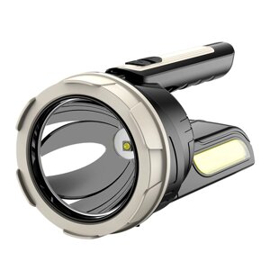 Многофункциональный фонарик повышенной яркости LED Портативный прожектор Платный прожектор Дальний охотничий Лампа С бок