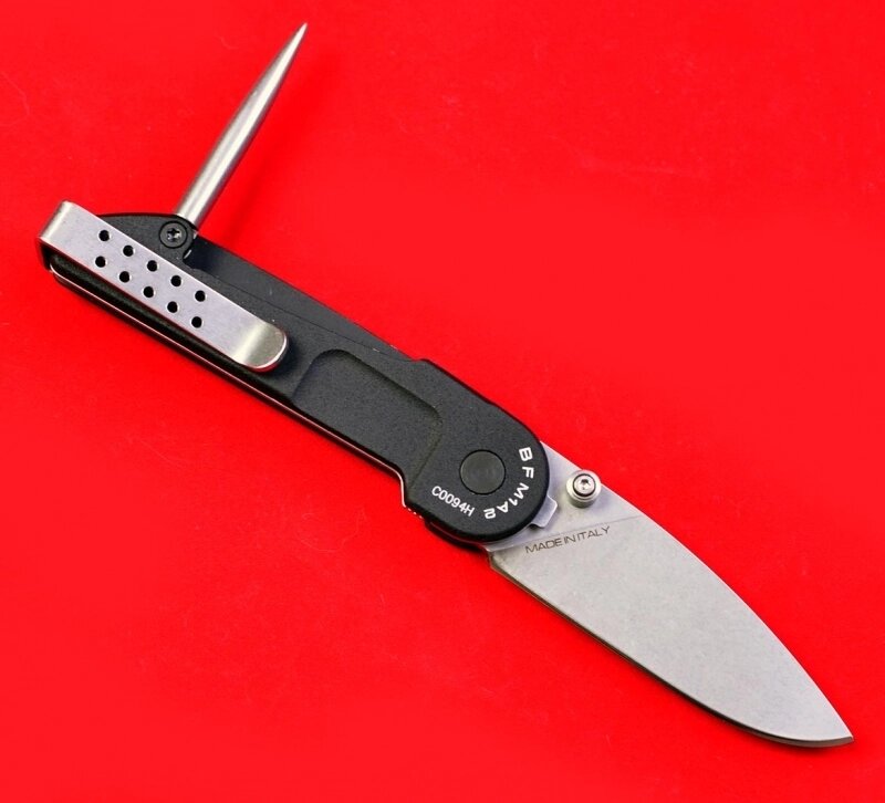 Многофункциональный складной нож Extrema Ratio BF M1A2 Stonewashed (Ruvido Handle), сталь Bhler N690, рукоять алюминий от компании Admi - фото 1