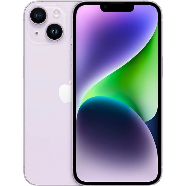 Мобильный телефон Apple iPhone 14 128GB Dual nano SIM purple (фиолетовый) от компании Admi - фото 1