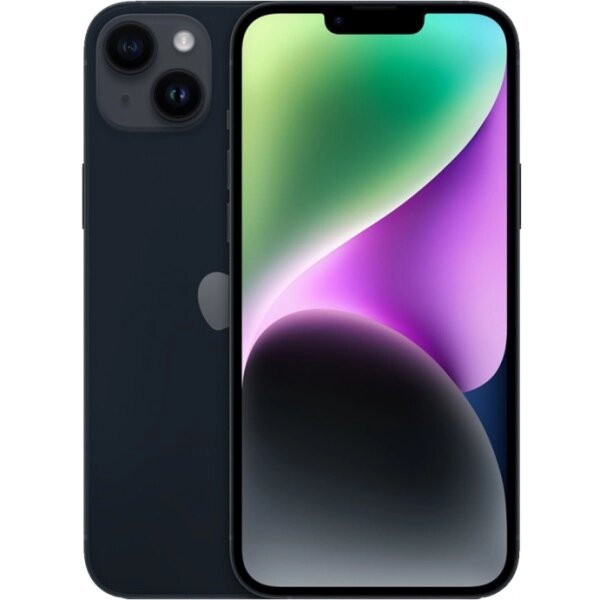 Мобильный телефон Apple iPhone 14 Plus 128GB Dual: nano SIM + eSim midnight (черный) от компании Admi - фото 1
