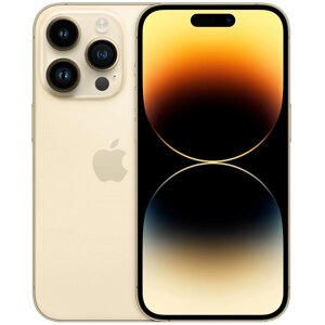 Мобильный телефон Apple iPhone 14 Pro 128GB Dual gold (золотой) новый, не актив, без комплекта