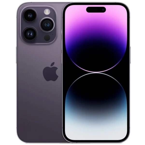 Мобильный телефон Apple iPhone 14 Pro Max 128GB Dual deep purple (темно-фиолетовый) новый, не актив, без комплекта от компании Admi - фото 1