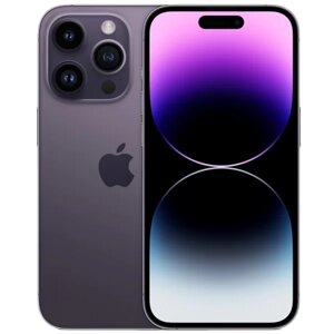 Мобильный телефон Apple iPhone 14 Pro Max 128GB Dual deep purple (темно-фиолетовый) новый, не актив, без комплекта