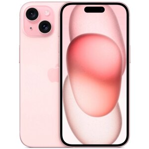 Мобильный телефон Apple iPhone 15 256Gb Dual nano SIM pink (розовый)