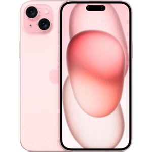 Мобильный телефон Apple iPhone 15 Plus 128GB Dual: nano SIM + eSim pink (розовый)