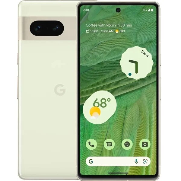 Мобильный телефон Google Pixel 7 8/128Gb US lemongrass (желто-зеленый) от компании Admi - фото 1