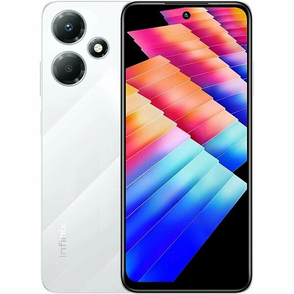 Мобильный телефон Infinix Hot 30 Play 8/128Gb белый от компании Admi - фото 1