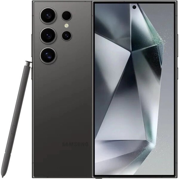 Мобильный телефон Samsung Galaxy S24 Ultra 12/256GB (Snapdragon 8 Gen3) черный титан EAC от компании Admi - фото 1