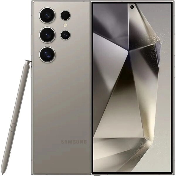 Мобильный телефон Samsung Galaxy S24 Ultra 12/256GB (Snapdragon 8 Gen3) titanium gray (серый титан) от компании Admi - фото 1