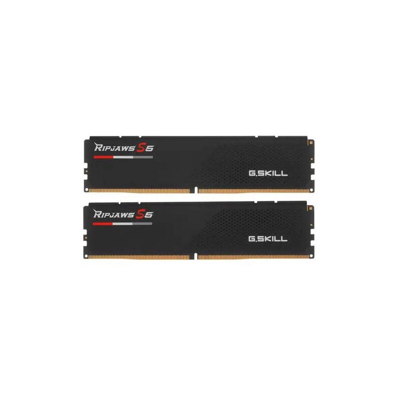 Модуль памяти G. Skill Ripjaws S5 DDR5 DIMM 6000MHz PC-48000 CL30 - 32Gb Kit (2x16Gb) Black F5-6000J3040F16GX2-RS5K от компании Admi - фото 1