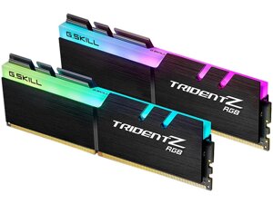 Модуль памяти G. SKILL trident Z RGB 16 гб (8 гб x 2 шт.) DDR4 3200 мгц DIMM CL16 F4-3200C16D-16GTZR