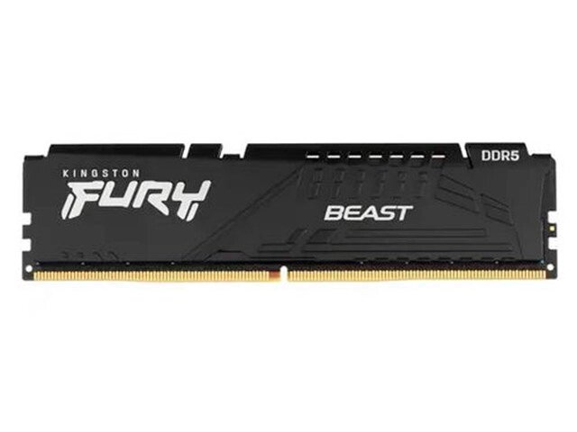 Модуль памяти Kingston Fury Beast Black DDR5 DIMM 5600MHz PC44800 CL36 - 32Gb KF556C36BBE-32 от компании Admi - фото 1
