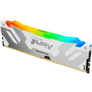 Модуль памяти Kingston Fury Renegade White RGB DDR5 DIMM 6800MHz PC-54400 CL36 - 16Gb